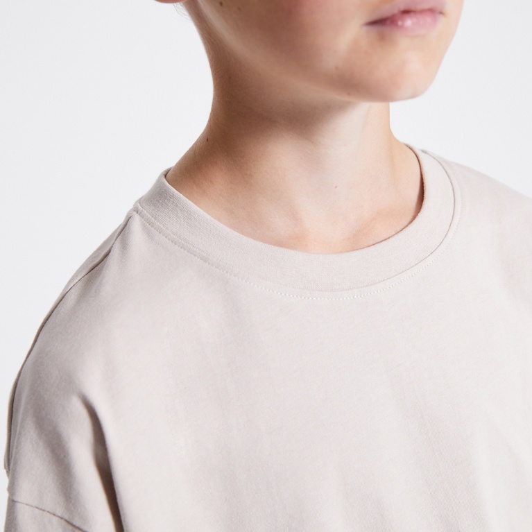 Heavy Tee "William star" Beige 3